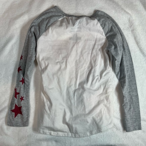 Wonder Woman Girls Long Sleeve Baseball Tee Size Large (10-12) - Picture 2 of 3